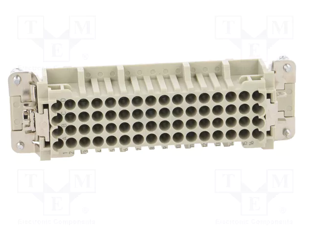 HARTING Han® D Plantilla de contacto hembra 64 polos