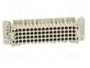 HARTING Han® D Plantilla de contacto hembra 64 polos