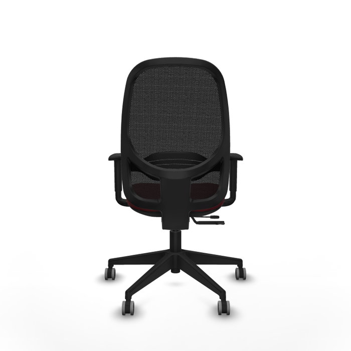 PIQUERAS Y CRESPO Silla de oficina Cilanco con mecanismo Sincro/Traslack Granate y Negro PIQUERAS Y CRESPO Silla de oficina Cilanco con mecanismo Sincro/Traslack Granate y Negro