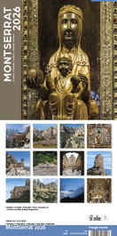 TRIANGLE POSTALS Calendario de pared Montserrat 2026 (16x16cm)