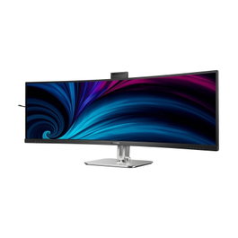 Philips B-Line 49B2U6900CH/00 Monitor 49" con Webcam, Auto Framing y Luz de Estado para Videoconferencias