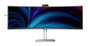 Philips 49B2U6900CH Monitor Curvo 48.8 Pulgadas Dual QHD 32:9 USB-C