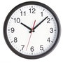 TFA-Dostmann 98.1077 Reloj de Pared Analógico Negro y Blanco