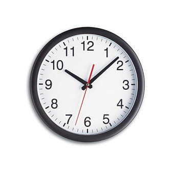 TFA-Dostmann 98.1077 Reloj de Pared Analógico Negro y Blanco