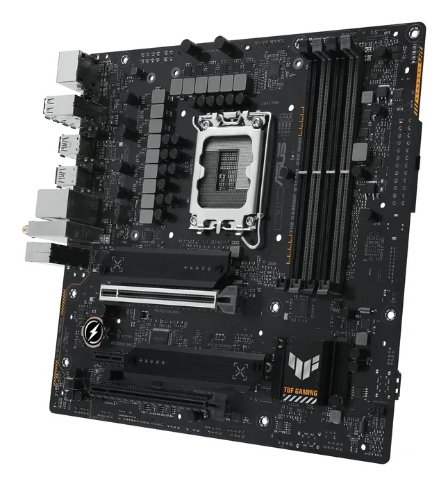 ASUS TUF GAMING B760M-BTF WIFI LGA 1700 DDR5 Micro ATX ASUS TUF GAMING B760M-BTF WIFI LGA 1700 DDR5 Micro ATX