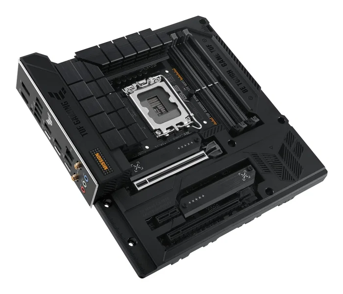 ASUS TUF GAMING B760M-BTF WIFI LGA 1700 DDR5 Micro ATX ASUS TUF GAMING B760M-BTF WIFI LGA 1700 DDR5 Micro ATX