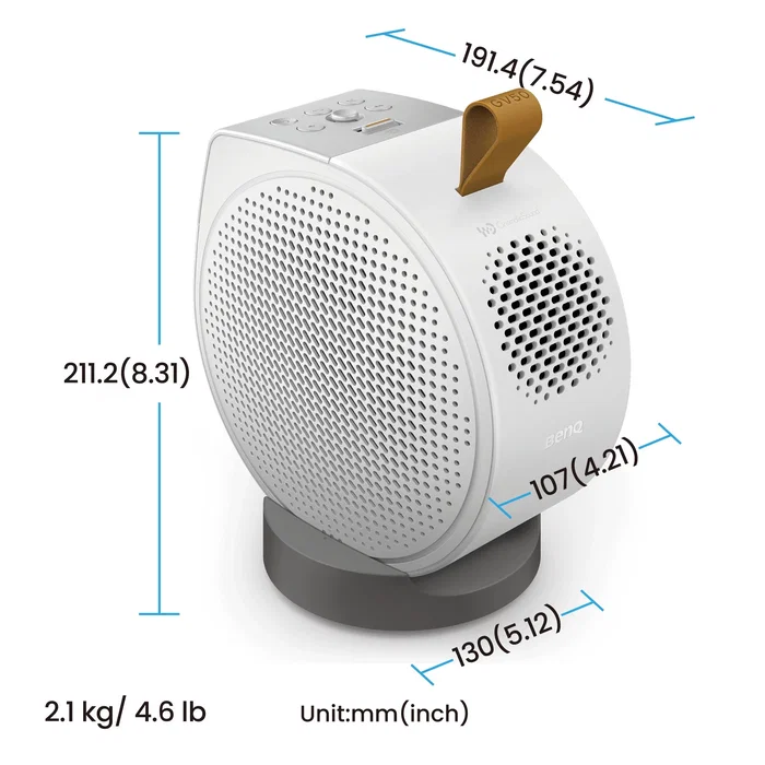 BenQ GV50 Proyector Portátil Láser Full HD Blanco