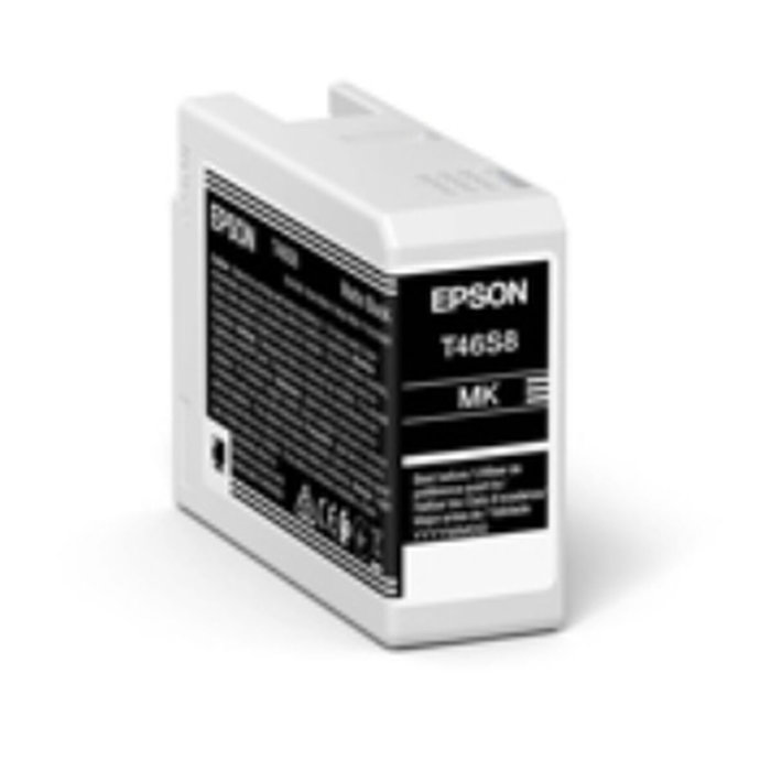 Epson Cartucho de tinta UltraChrome Pro 10 Negro mate T46S8 25ml