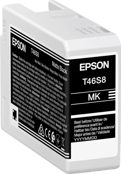 Epson T46S8 Cartucho de Tinta Negro Mate UltraChrome Pro10 25ml