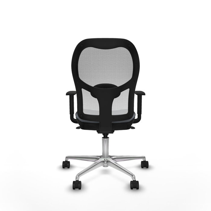 PIQUERAS Y CRESPO Silla de oficina Jorquera con mecanismo Sincro, Gris y Blanco PIQUERAS Y CRESPO Silla de oficina Jorquera con mecanismo Sincro, Gris y Blanco