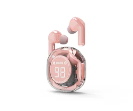 Gembird TWST-01-PK Auriculares Inalámbricos Intraurales TWS Bluetooth 5.4 - Color Rosa, Hasta 6 Horas de Autonomía, Indicador de Batería, USB-C