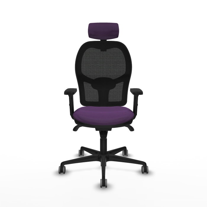 PIQUERAS Y CRESPO Silla de oficina Jorquera Morada y Negra PIQUERAS Y CRESPO Silla de oficina Jorquera Morada y Negra