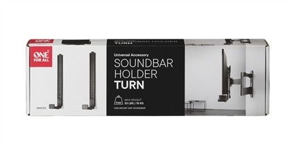 One For All WM5350 Soporte para Barra de Sonido con Giro y VESA