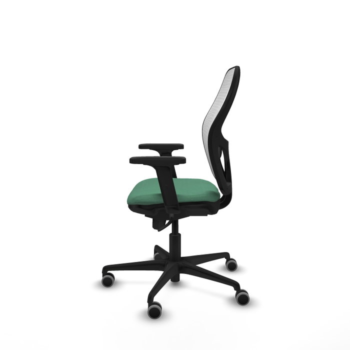 PIQUERAS Y CRESPO Silla de oficina Jorquera Verde esmeralda y Blanco PIQUERAS Y CRESPO Silla de oficina Jorquera Verde esmeralda y Blanco