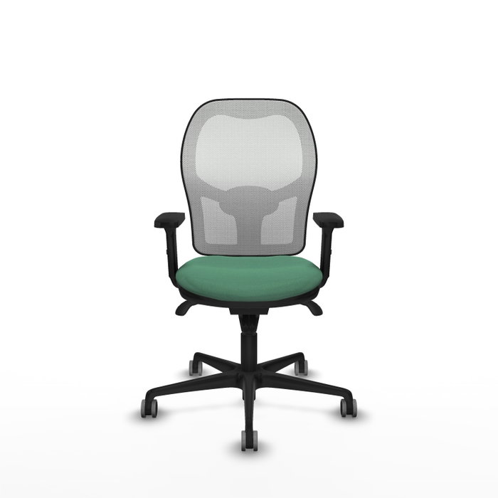 PIQUERAS Y CRESPO Silla de oficina Jorquera Verde esmeralda y Blanco PIQUERAS Y CRESPO Silla de oficina Jorquera Verde esmeralda y Blanco