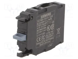 SIEMENS Bloques de contactos SIRIUS ACT 22mm NC + NA para placa frontal 3SU1