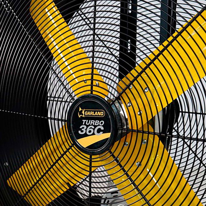 Garland Ventilador Industrial Turbo 36c-v23 490W Ø91cm 336m³/min 70dB Negro Suelo Garland Ventilador Industrial Turbo 36c-v23 490W Ø91cm 336m³/min 70dB Negro Suelo