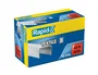 Rapid Grapas 43/8 para textil galvanizada, caja de 10000 unidades, Super Strong, 8 mm