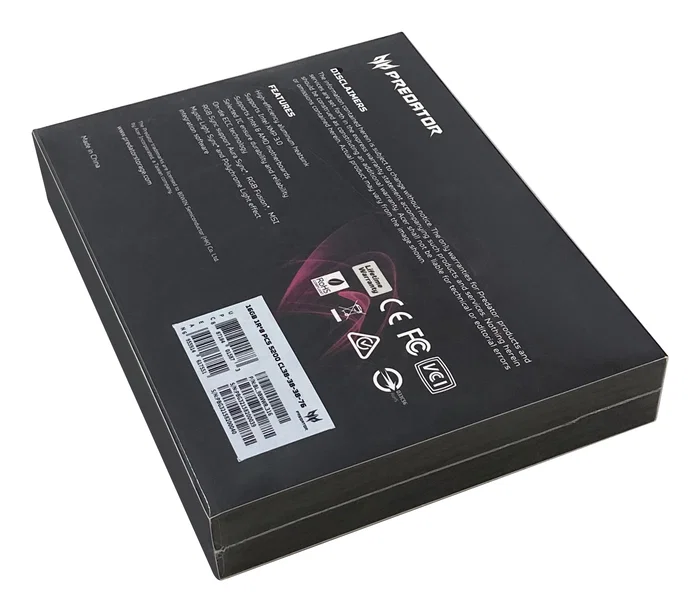 Memoria acer ddr5 vesta2-32gb-6000-1r8-v8 cl32 rgb negr