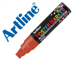Artline Rotulador Poster Marker EPP-12 Punta Rectangular 12 mm Marron