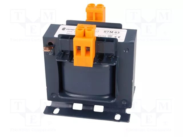BREVE TUFVASSONS Transformador de red 63VA 400VAC 24V