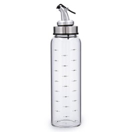 Quid Aceitera Vidrio Ebano 0,5 L (24 Unidades) de color transparente