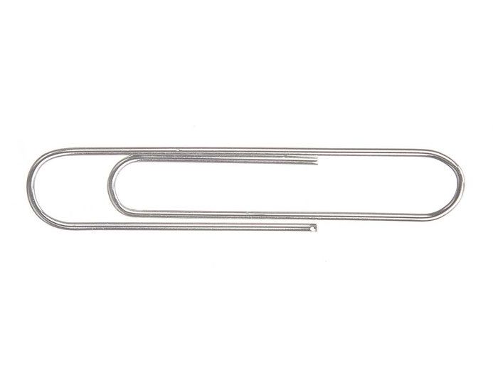 Pincello Set 35 Clips Silver Metal 7.5x12.5x2 cm (Set de 24)