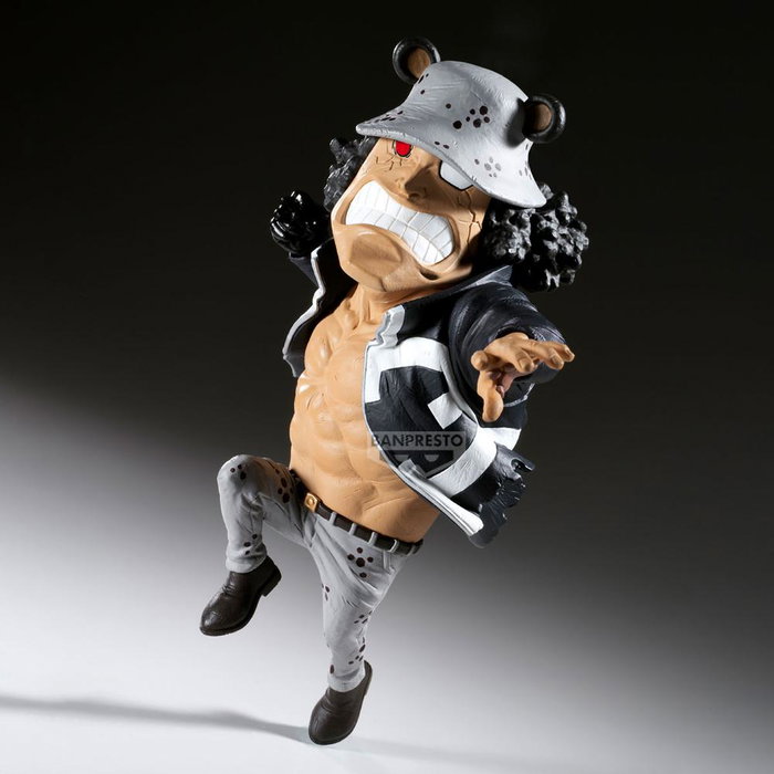 Banpresto Figura Bartholomew Kuma Mega World Collectable Figure One Piece, PVC, Altura 7-9 cm