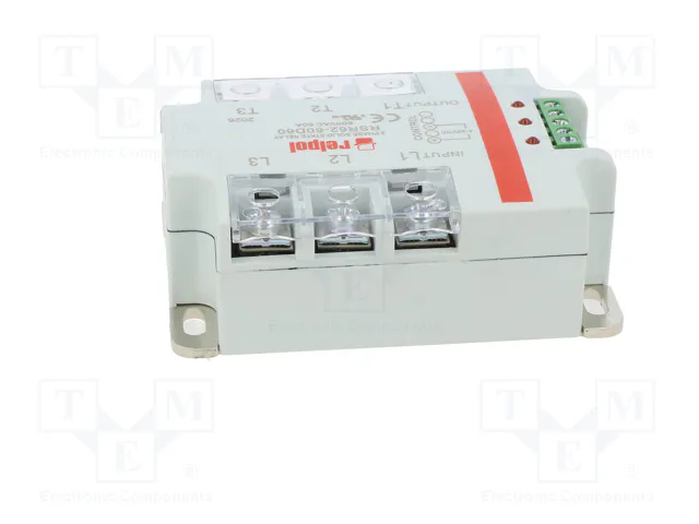RELPOL RSR62-60D60 Relé de semiconductor trifásico 60A 24-660VAC