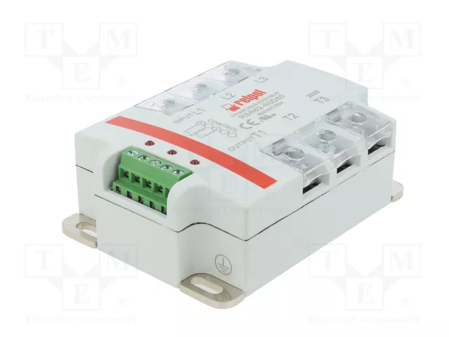 RELPOL RSR62-60D60 Relé de semiconductor trifásico 60A 24-660VAC