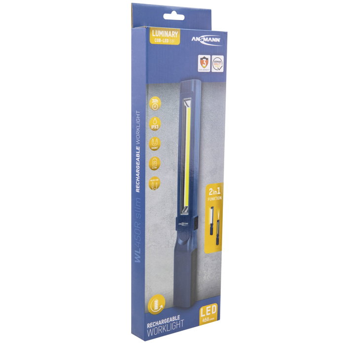 Ansmann WL450R slim Lámpara de taller LED