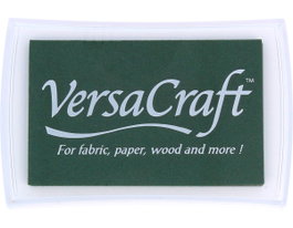 Tsukineko Almohadilla de tinta VERSACRAFT para textil color pino 95x65mm