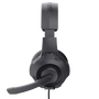 Trust Auriculares Gaming 24785 con Micrófono, Rojo/Negro, Jack 3.5 mm con Adaptador