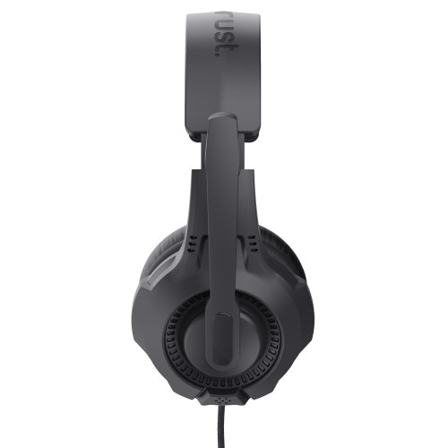 Trust Auriculares Gaming 24785 con Micrófono, Rojo/Negro, Jack 3.5 mm con Adaptador