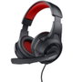 Trust Gaming Auriculares con Micrófono 24785 Jack 3.5mm Rojo y Negro