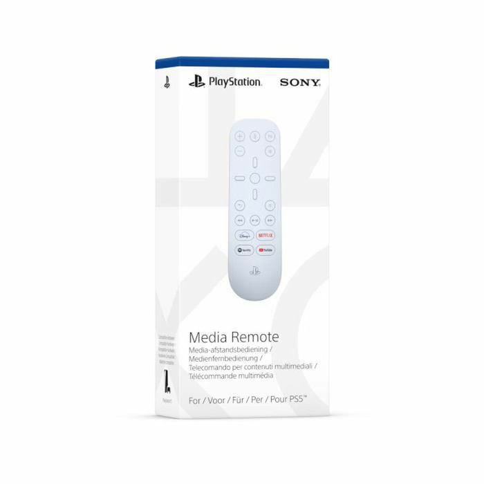 Sony Mando a distancia multimedia blanco para PlayStation 5