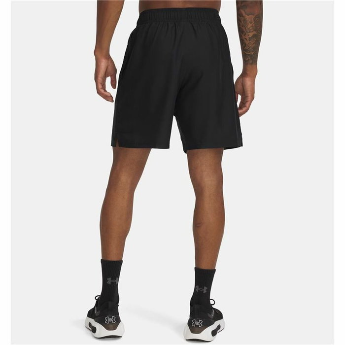 Pantalones Cortos Deportivos para Hombre Under Armour Tech Negro Fitness