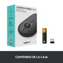 Logitech Pebble M350 Ratón Inalámbrico Grafito
