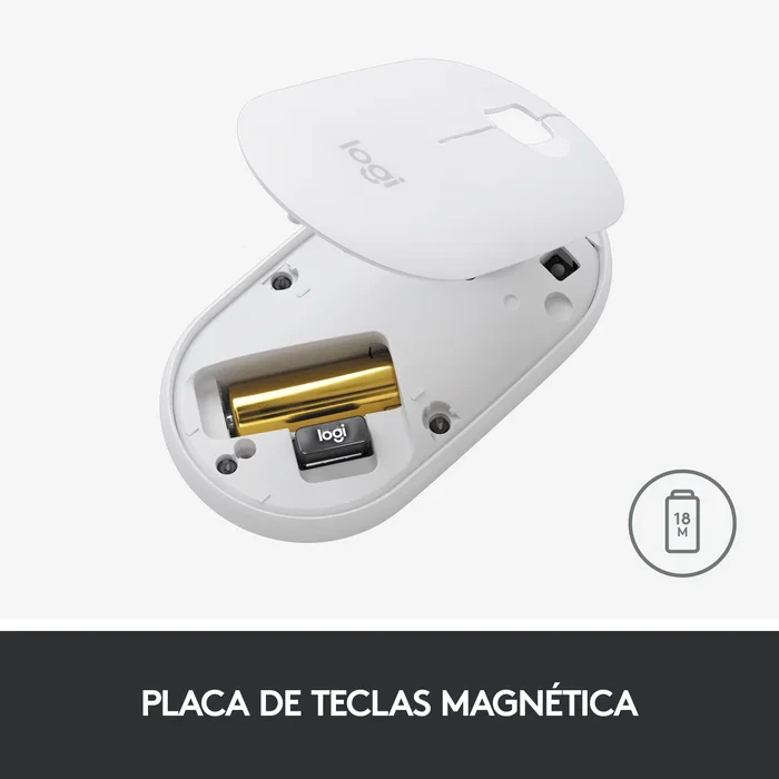 Logitech Pebble M350 Ratón Inalámbrico Grafito