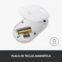 Logitech Pebble M350 Ratón Inalámbrico Grafito