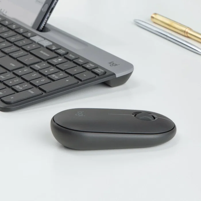 Logitech Pebble M350 Ratón Inalámbrico Grafito