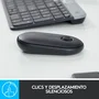 Logitech Pebble M350 Ratón Inalámbrico Grafito