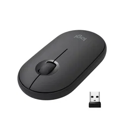 Logitech Pebble M350 Ratón Inalámbrico Grafito