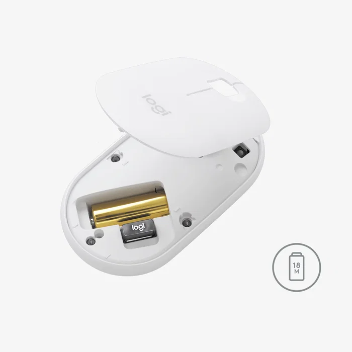 Logitech Pebble M350 Ratón Inalámbrico Grafito