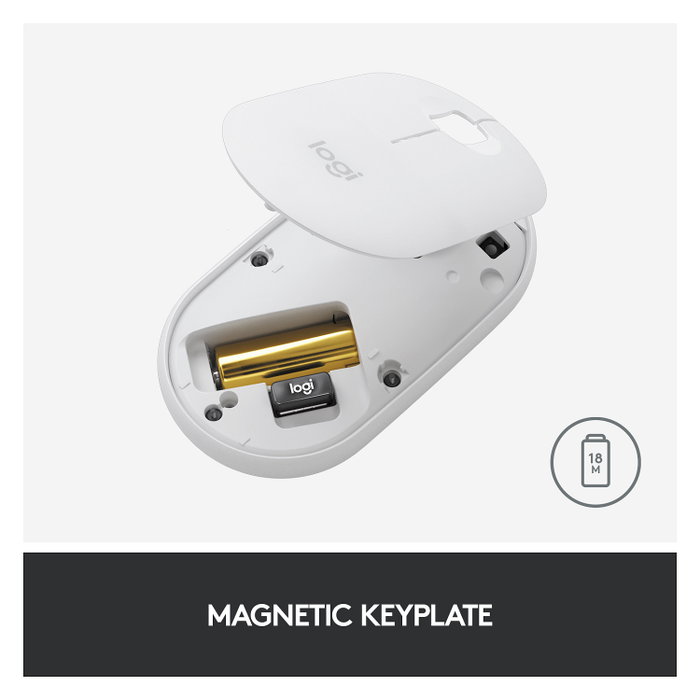 Logitech Ratón M350 Pebble Inalámbrico Óptico RF + Bluetooth Grafito Logitech Ratón M350 Pebble Inalámbrico Óptico RF + Bluetooth Grafito