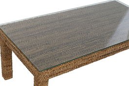 DKD Home Decor Banana 1c25 Mesa Centro Natural 120 x 60 x 45 cm