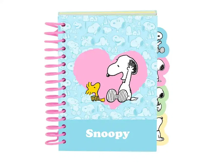 Safta Bloc de notas A6 Snoopy con tapas duras