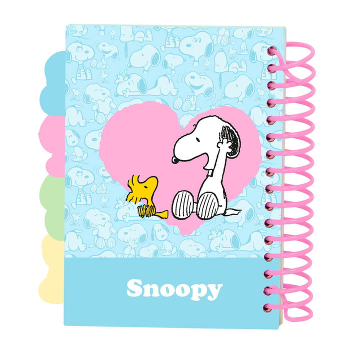 Safta Bloc de notas A6 Snoopy con tapas duras