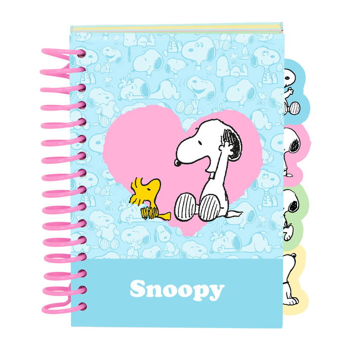 Safta Bloc de notas A6 Snoopy con tapas duras