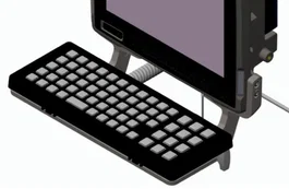 Zebra KT-KYBDTRAY-VC80-R accesorio para lector de código de barras